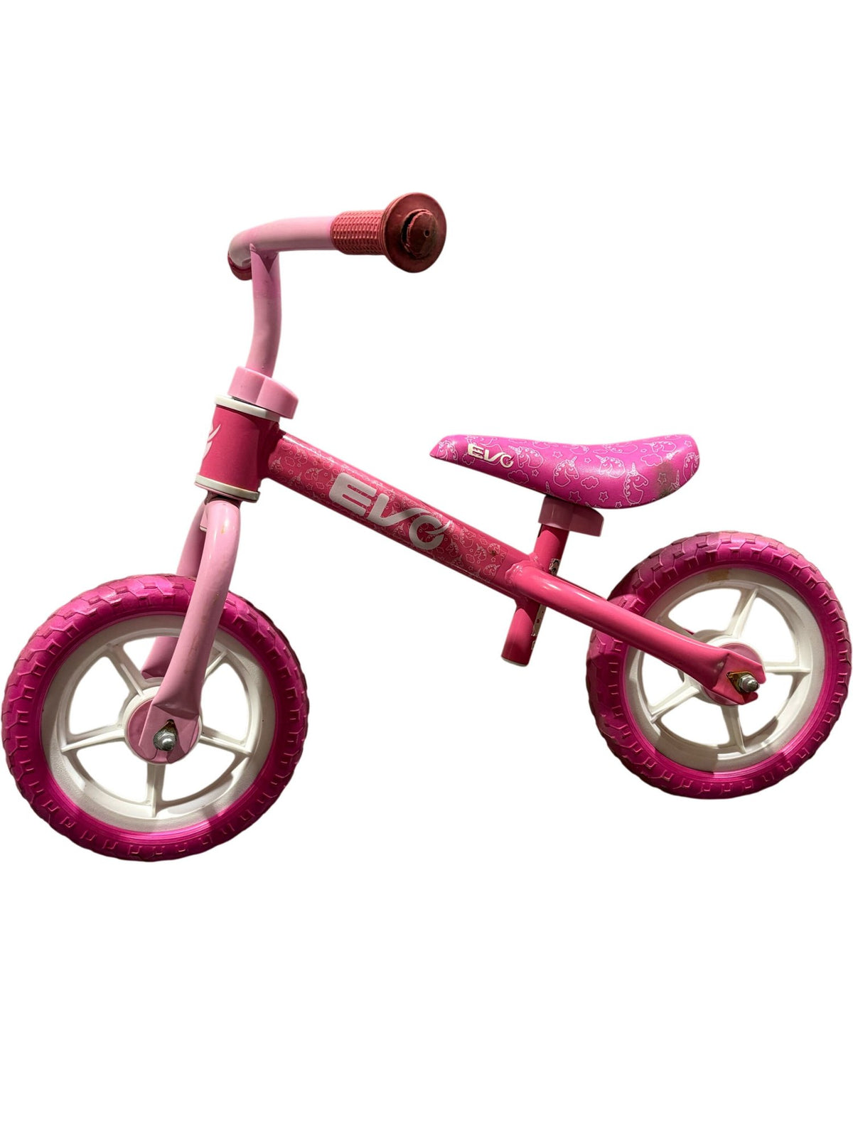 Serviced EVO Balance Bike (Pre-Loved) 12'' Wheels Pink