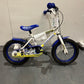 Police Patrol White Blue 14” Children’s Bike (Pre-Loved)