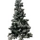 6ft Snow Flocked Artificial Christmas Tree Green with Stand 180cm (Pre-Loved)