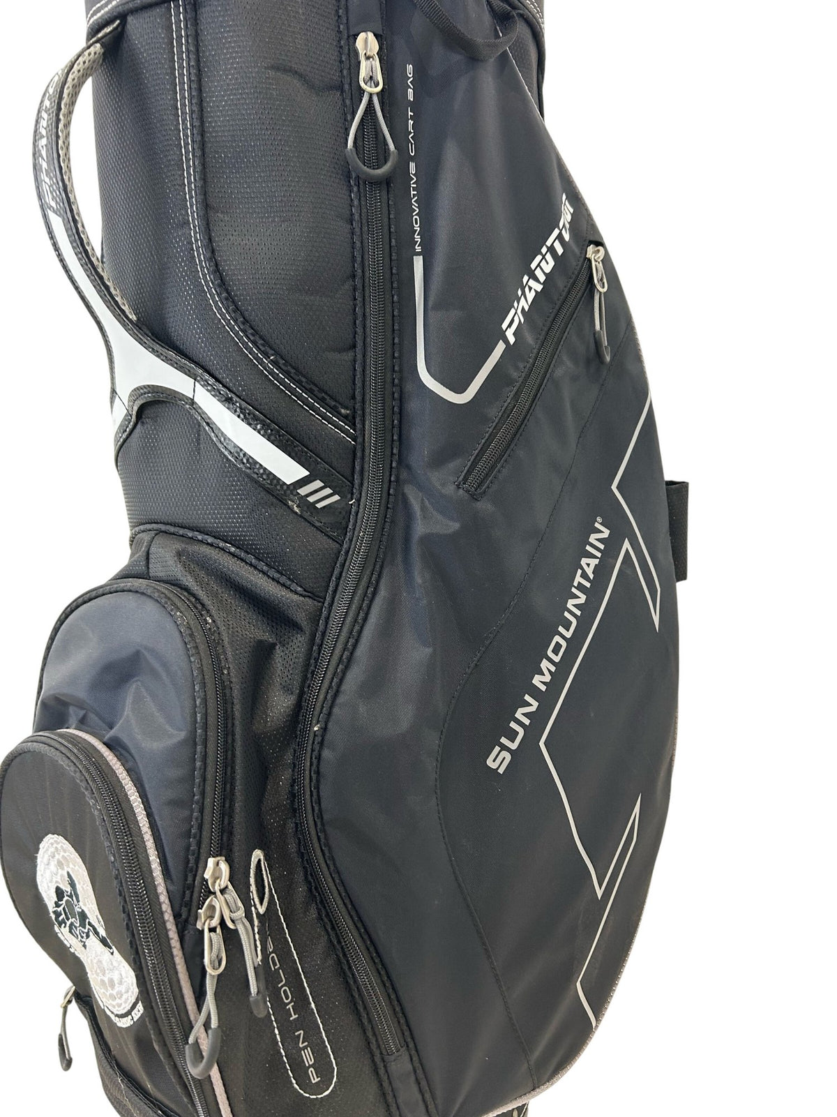 Sun Mountain Phantom 14-Way Golf Cart Bag Black Trolley (Pre-Loved)
