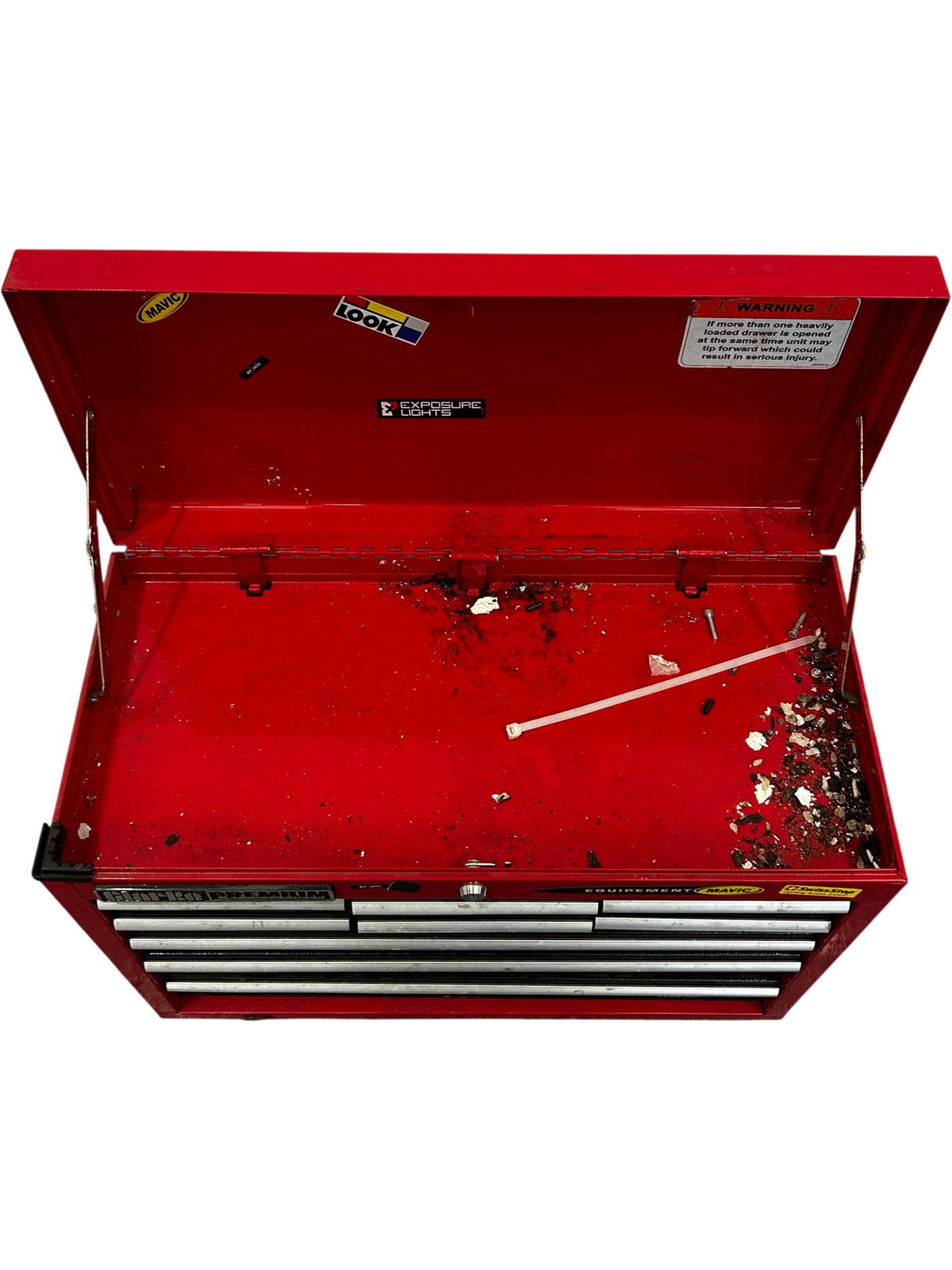 Clarke Premium Red Ball Bearing Tool Chest Workshop Storage Box (Pre-Loved)