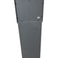 Grey Modern Tall Clock Cabinet With Storage Shelves (Pre-Loved)