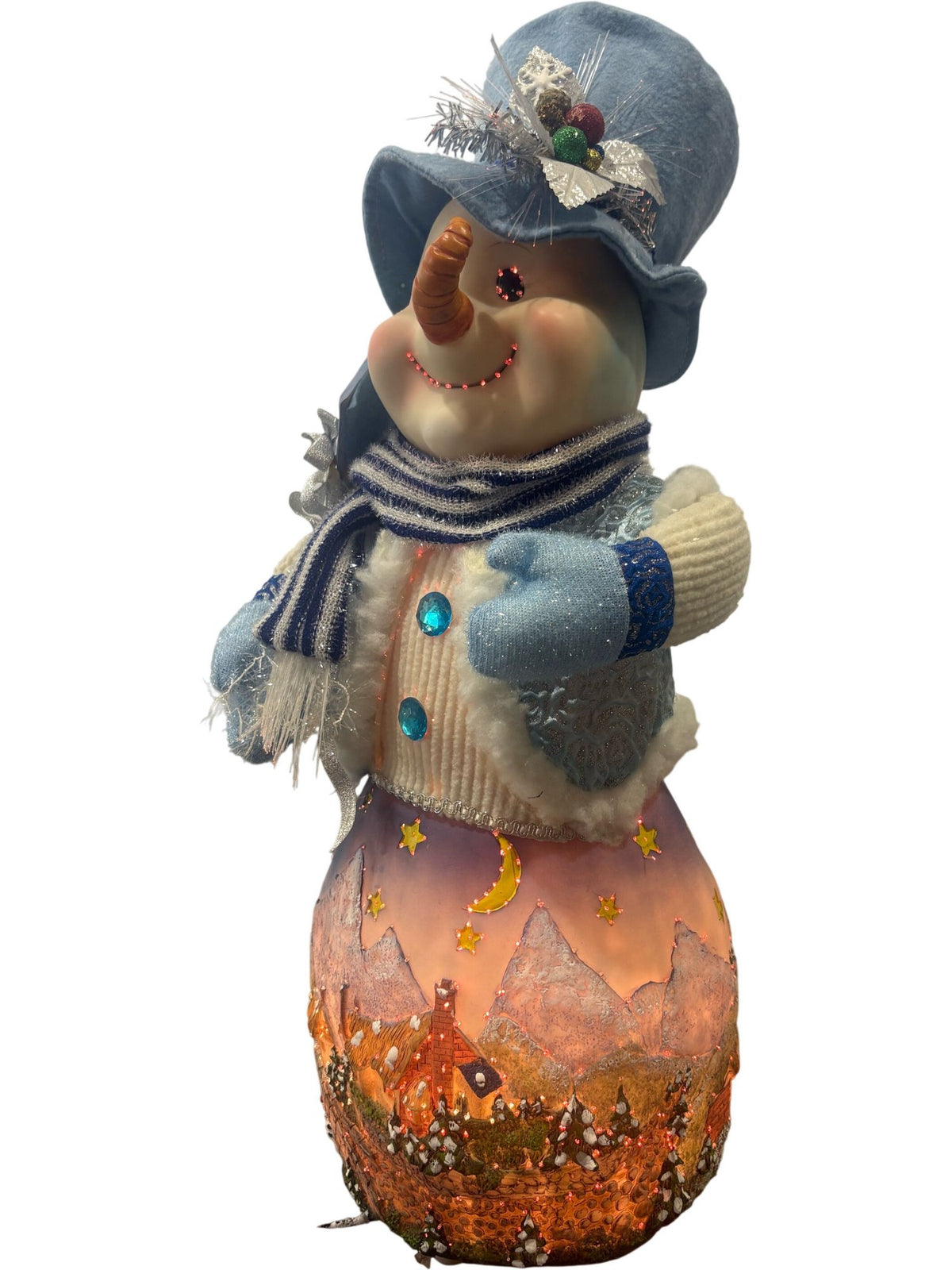 Fibre Optic Snowman 24 Inch (Unused)