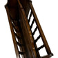 Vintage Style Wooden Magazine Rack with Spindle Detail & Handle (Pre-Loved)