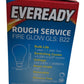 Pair Of Eveready Red Fire Glow Rough Service Bulb B22 60W (Unused)