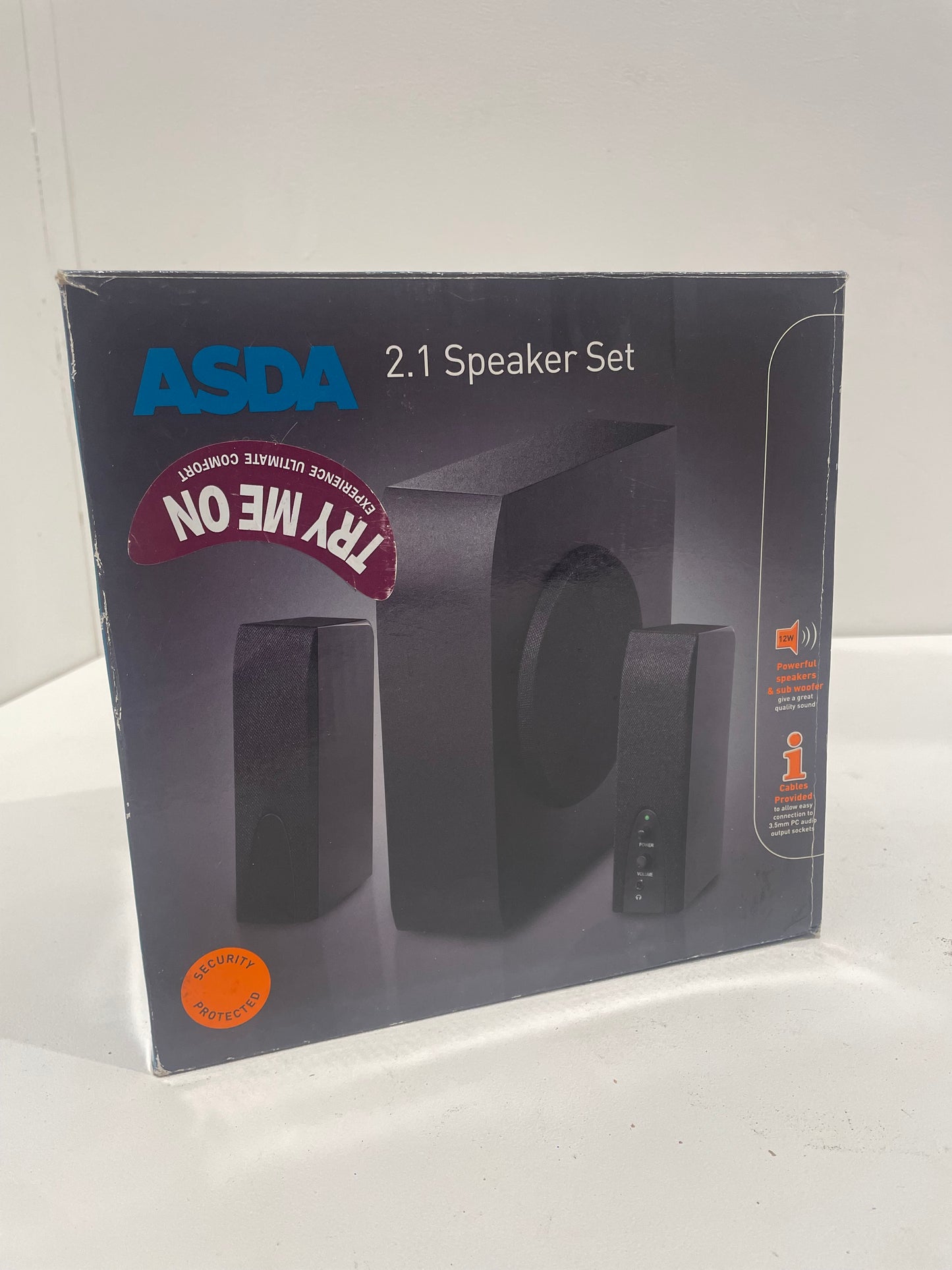 Asda 2.1 Speaker Set (Pre-loved)