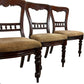 Antique Victorian Wooden Dining Chair Set of 4 (Pre-Loved)