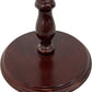 Vintage Style Wooden Pedestal Plant Stand Round Tall Display Table (Pre-Loved)