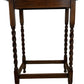 Antique Wooden End Table Twisted Leg Design (Pre-Loved)