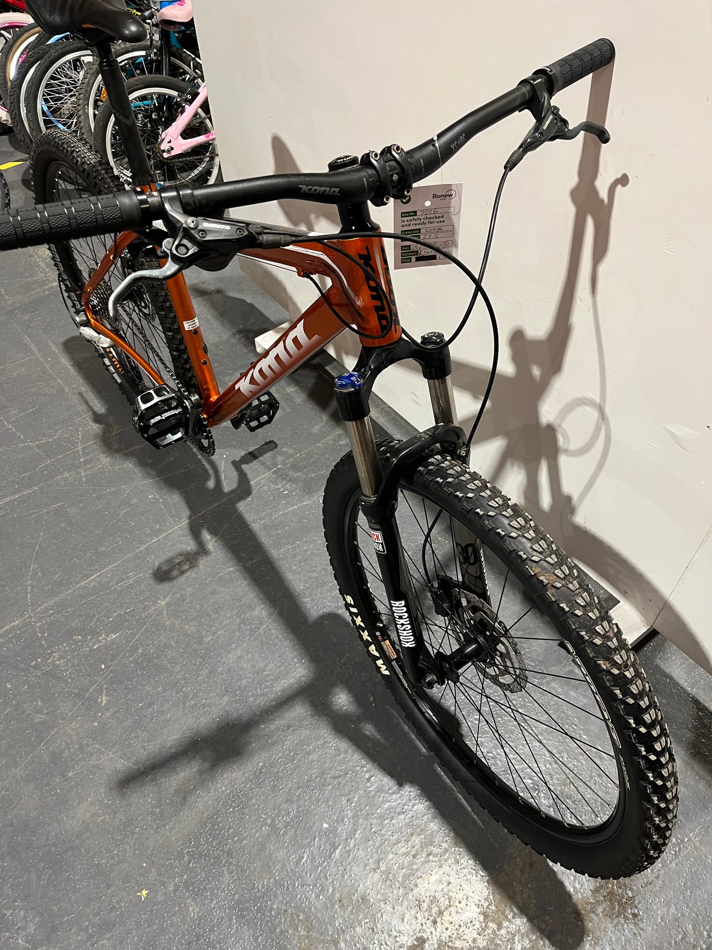 Kona Blast Orange 27.5” Mountain Bike (Pre-Loved)