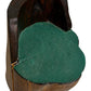 Handcrafted Wooden Chair Green Cushion (Pre-Loved)