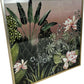 Habitat Botanical Floral Framed Wall Art Print Gold Frame Square (Pre-Loved)