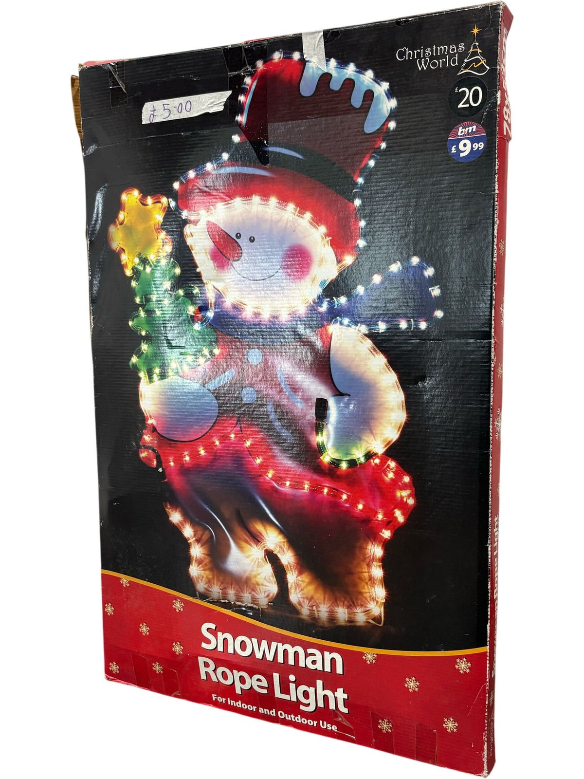 Christmas World Snowman Rope Light (Pre-Loved)