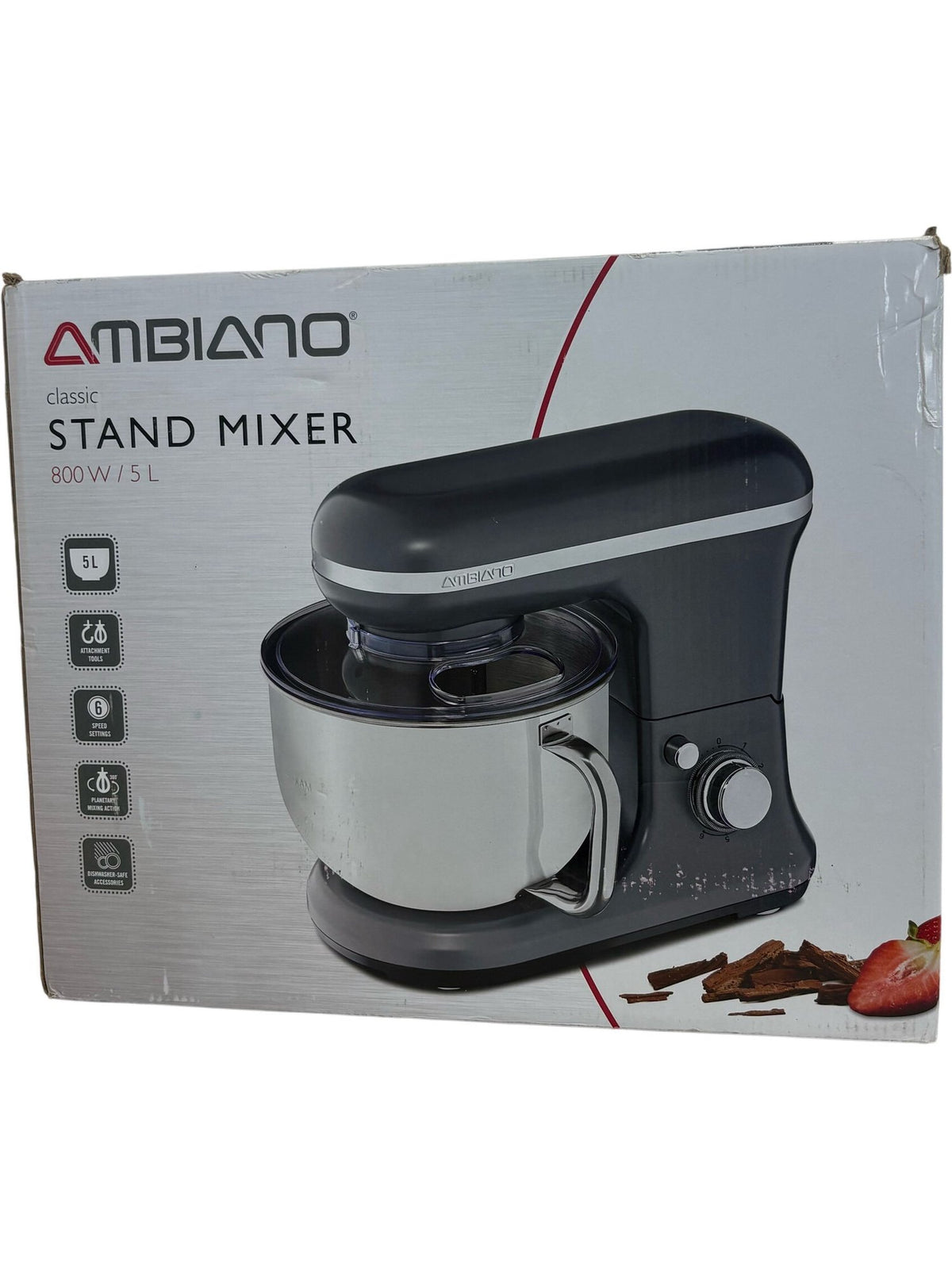 Ambiano Stand Mixer 800W 5L (Pre-Loved)