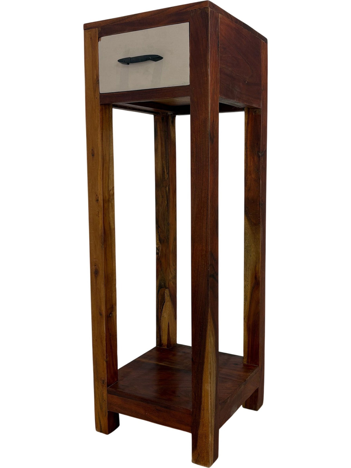 Wooden Accent Side Table with Drawer (Pre-Loved)
