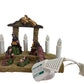 Nativity Scene Figurine Set with Lights (Pre-Loved)