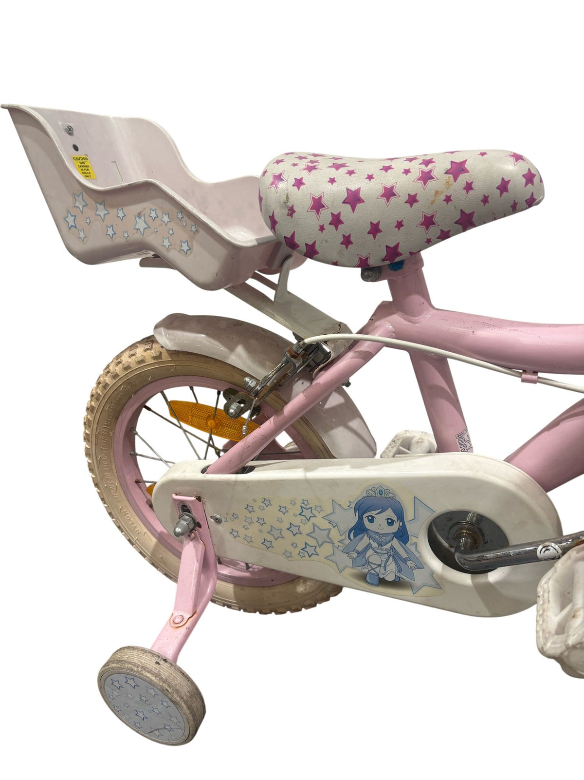 Serviced Disney Princess Kids Bike 14 Inch (Pre-Loved)