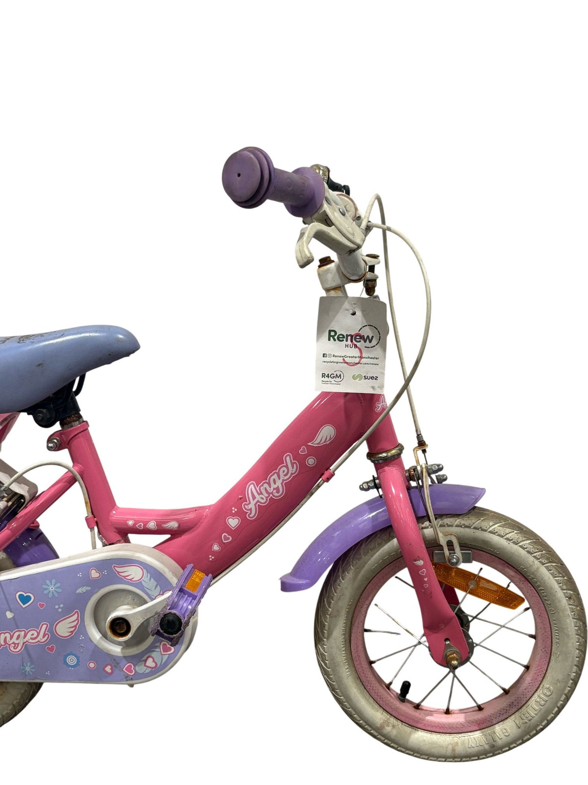 Serviced Angel Kids Bicycle 12" (Pre-Loved)