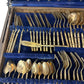 Artisan Bronze Bamboo Flatware Set (Pre-Loved)