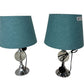 Crystal Table Lamps Set of Two (Unused)
