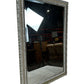 Large Silver Ornate Rectangular Wall Mirror Decorative Frame (Pre-Loved)