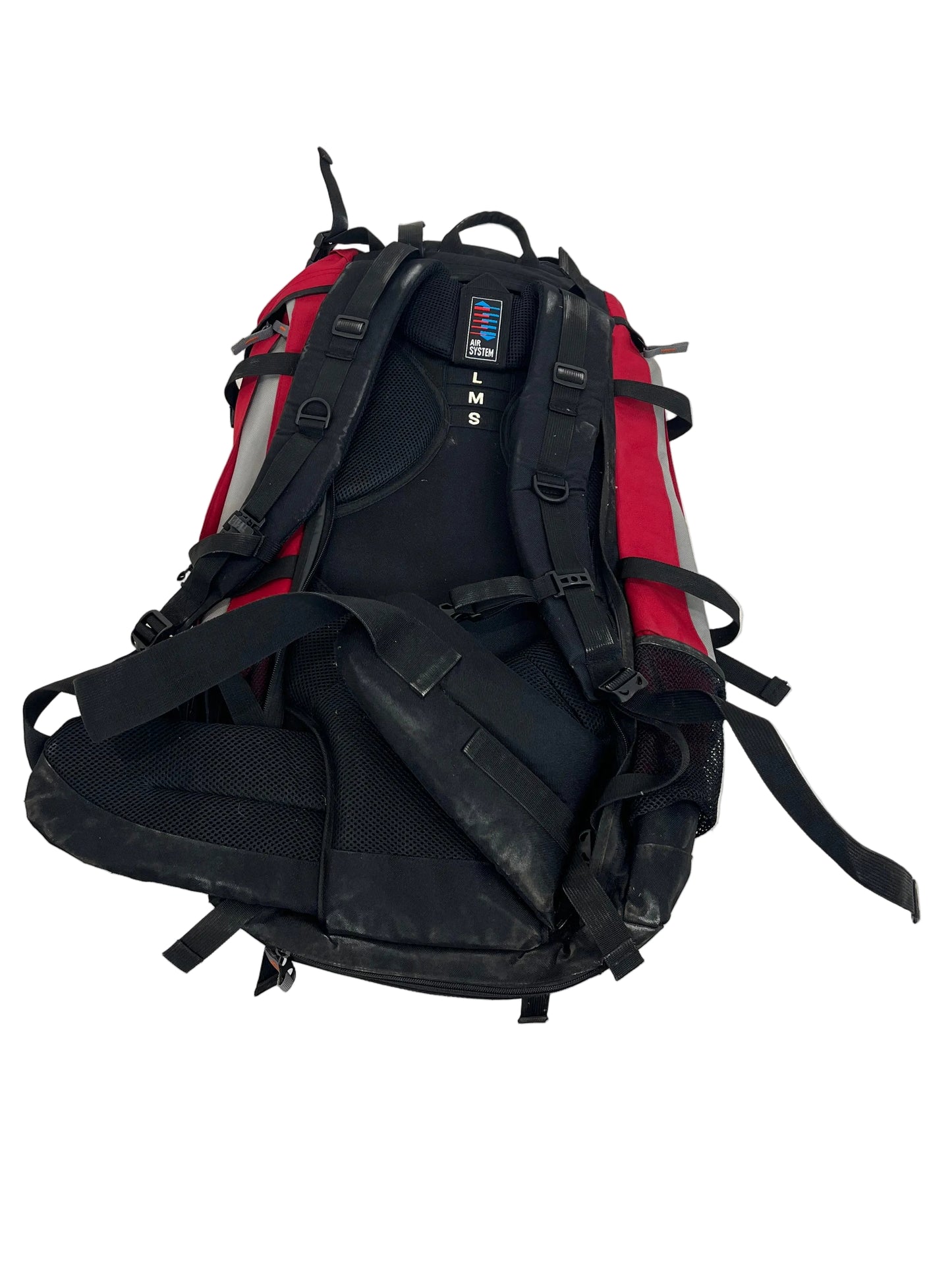Red And Grey Hiking Backpack (Pre-Loved)