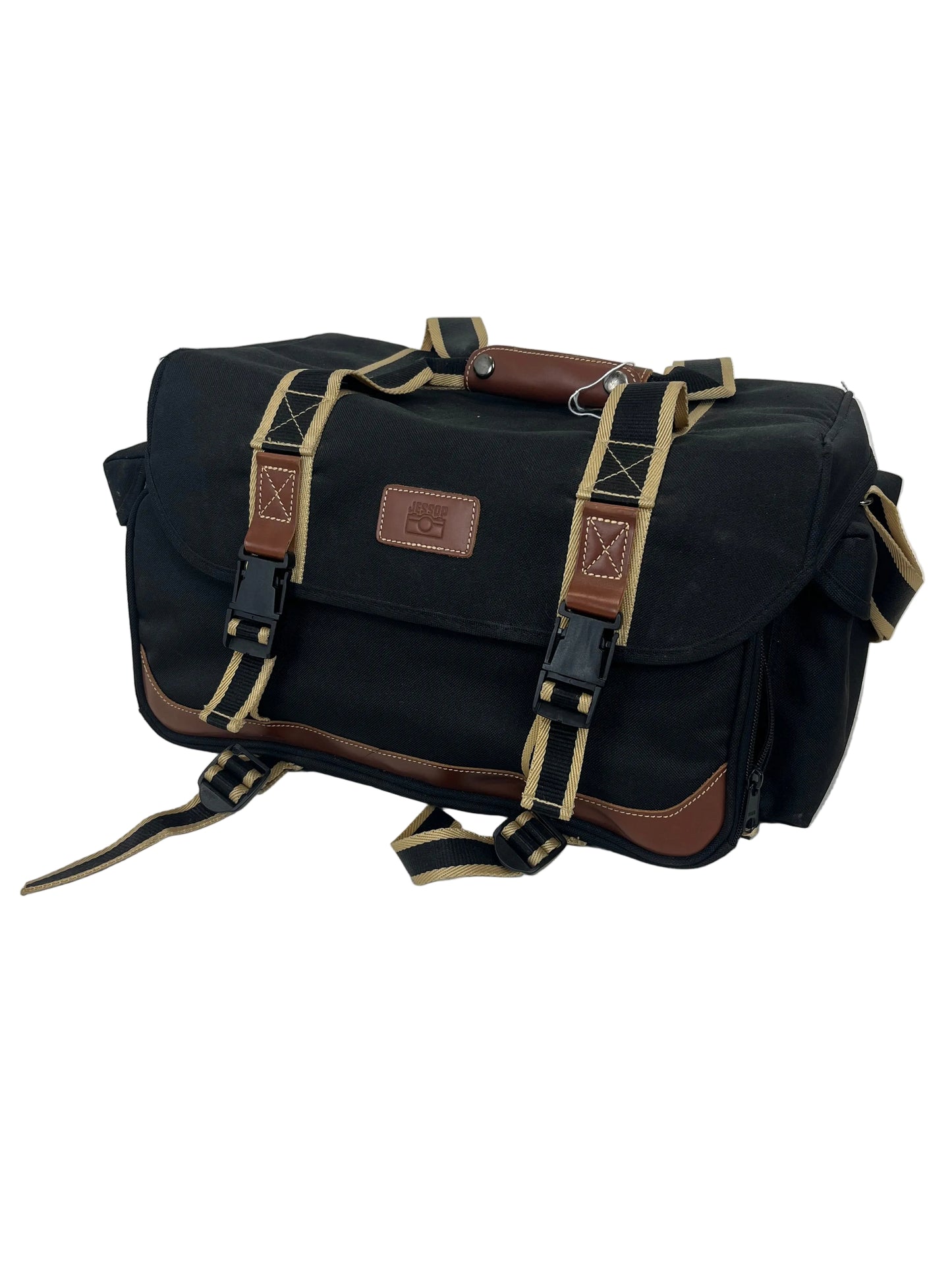 Jessop Large Black Shoulder Carry Camera Bag (Pre-Loved)