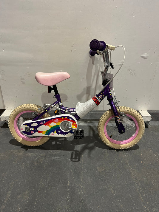 Purple Rainbow 12” Children’s Bike (Pre-Loved)