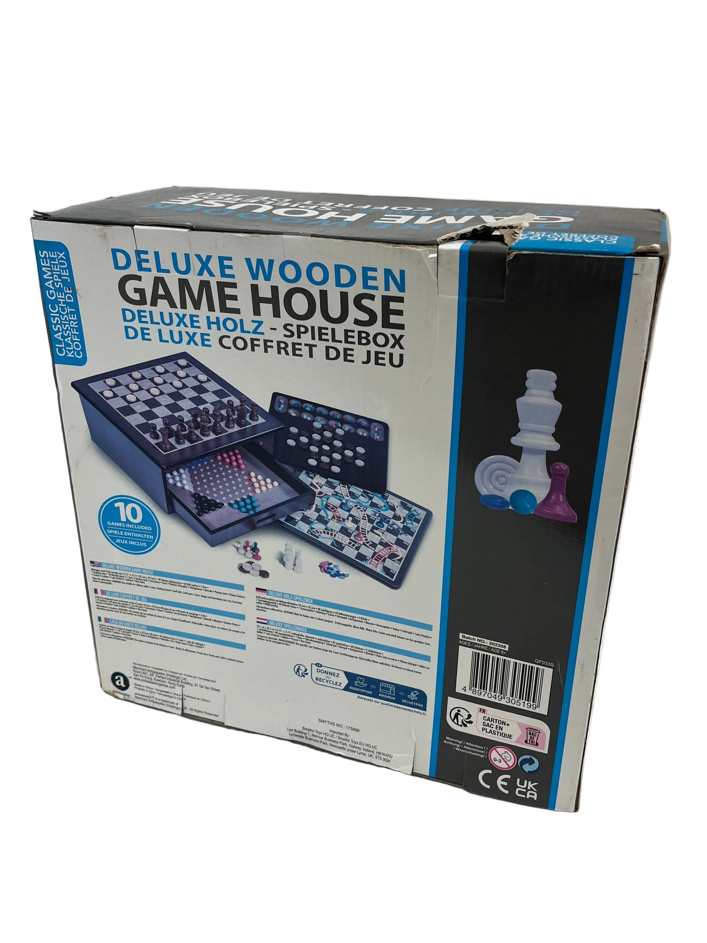 Deluxe Wooden Game House (Pre-Loved)