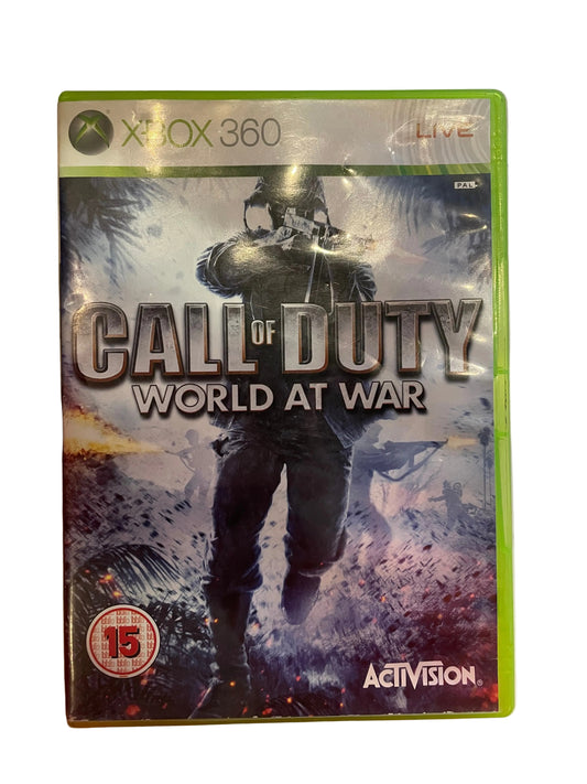 Xbox 360 Call Of Duty World At War (Pre-Loved)