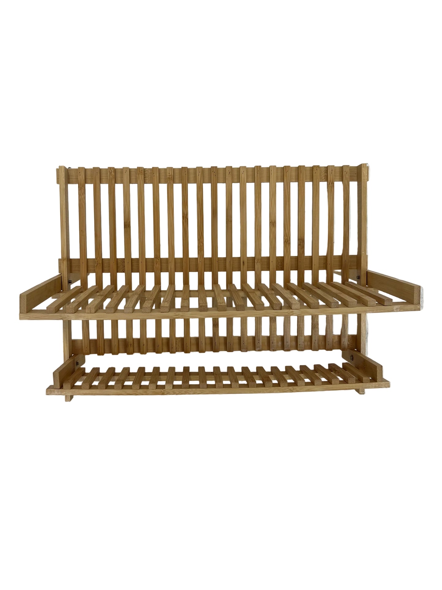 Folding Wooden Dish Drainer Drying Rack (Pre-Loved)