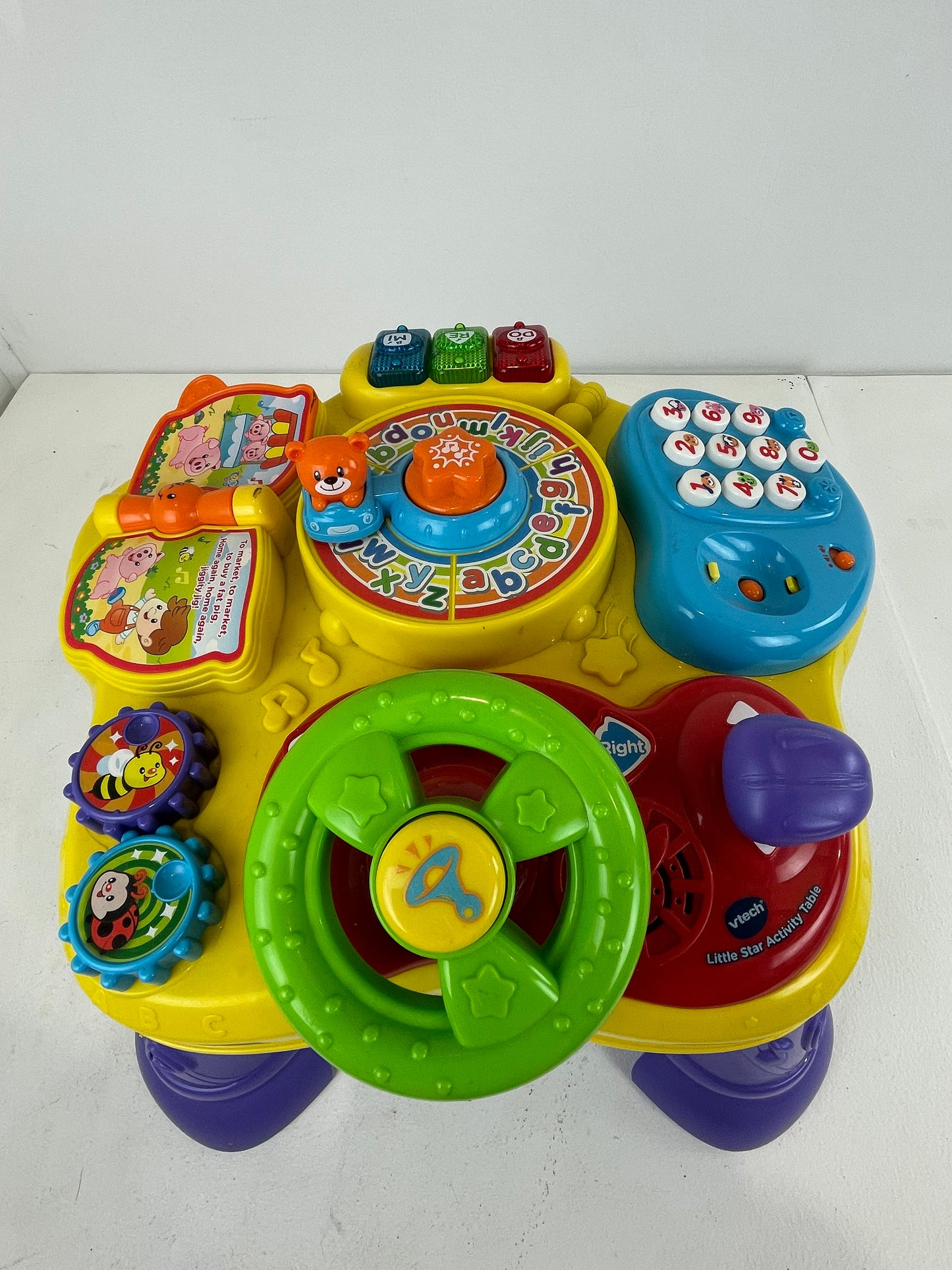 VTech Play & Learn Yellow Activity Table (Pre-loved)