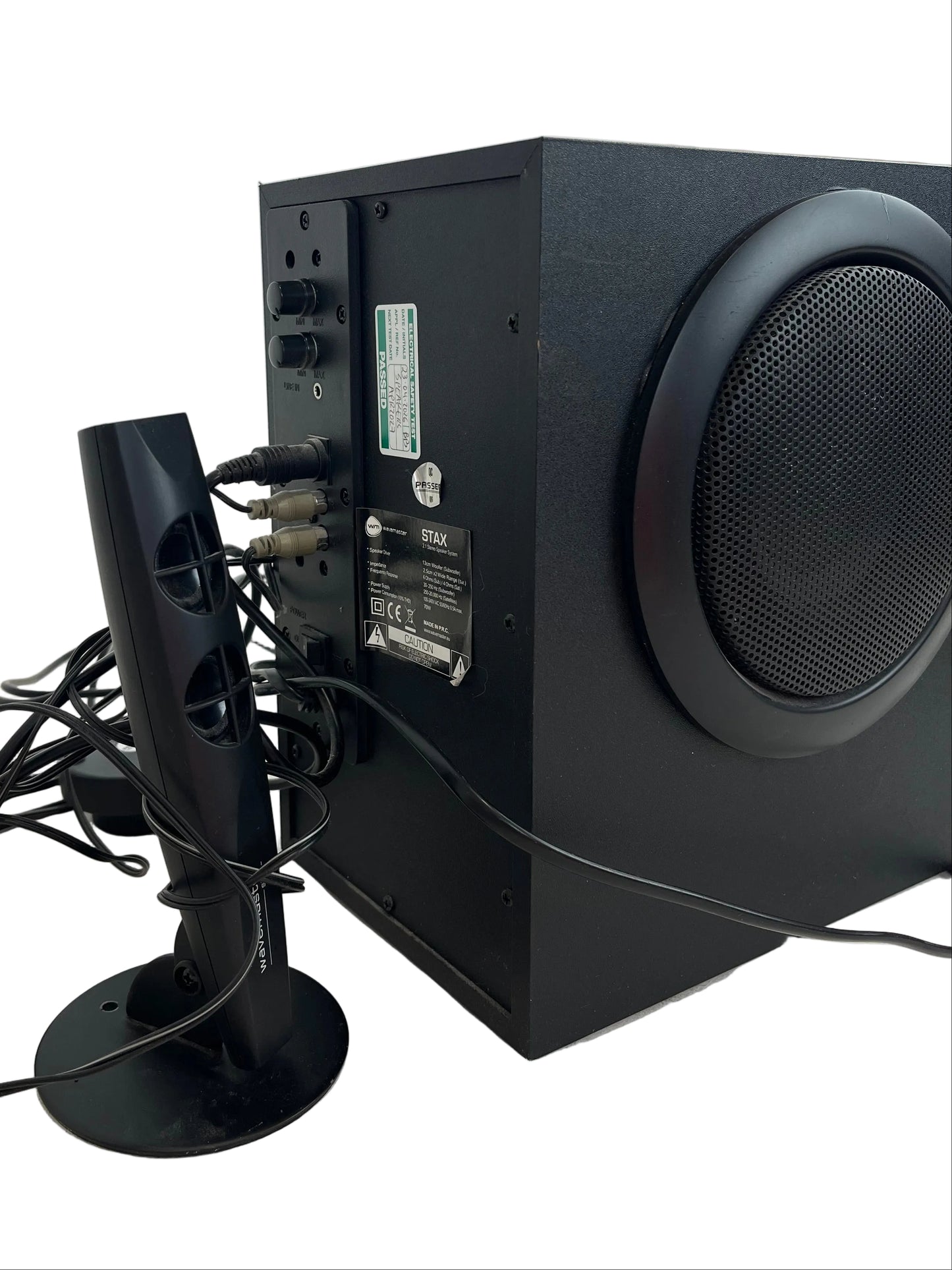 Wavemaster STAX Black Speaker System (Pre-Loved)