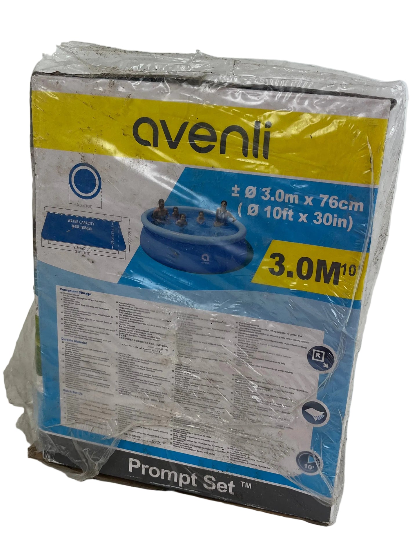 Avenli Blue Paddling Pool Prompt Set (New)