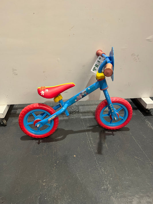 Paw Patrol Blue 12” Children’s Balance Bike (Pre-Loved)