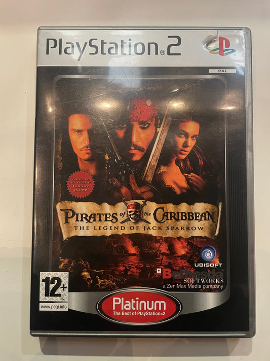 PS2 Pirates Of The Caribbean- The Legend Of Jack Sparrow (Pre-Loved)
