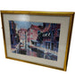 Jones Fine Art Venetian Canal Framed Artwork (Pre-Loved)