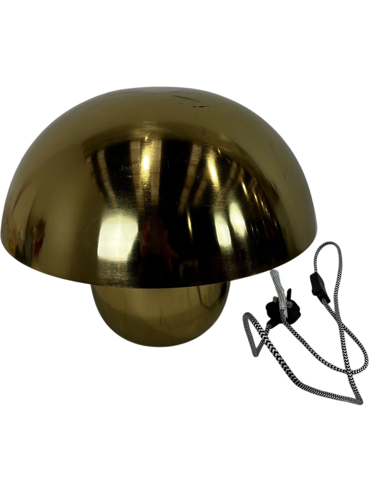Gold Mushroom Dome Table Lamp (Pre-Loved)