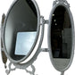 Vintage Triple Oval Vanity Dressing Table Mirror Ornate White Frame (Pre-Loved)