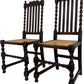 Antique Chairs Set Cane Twist Design (Pre-Loved)