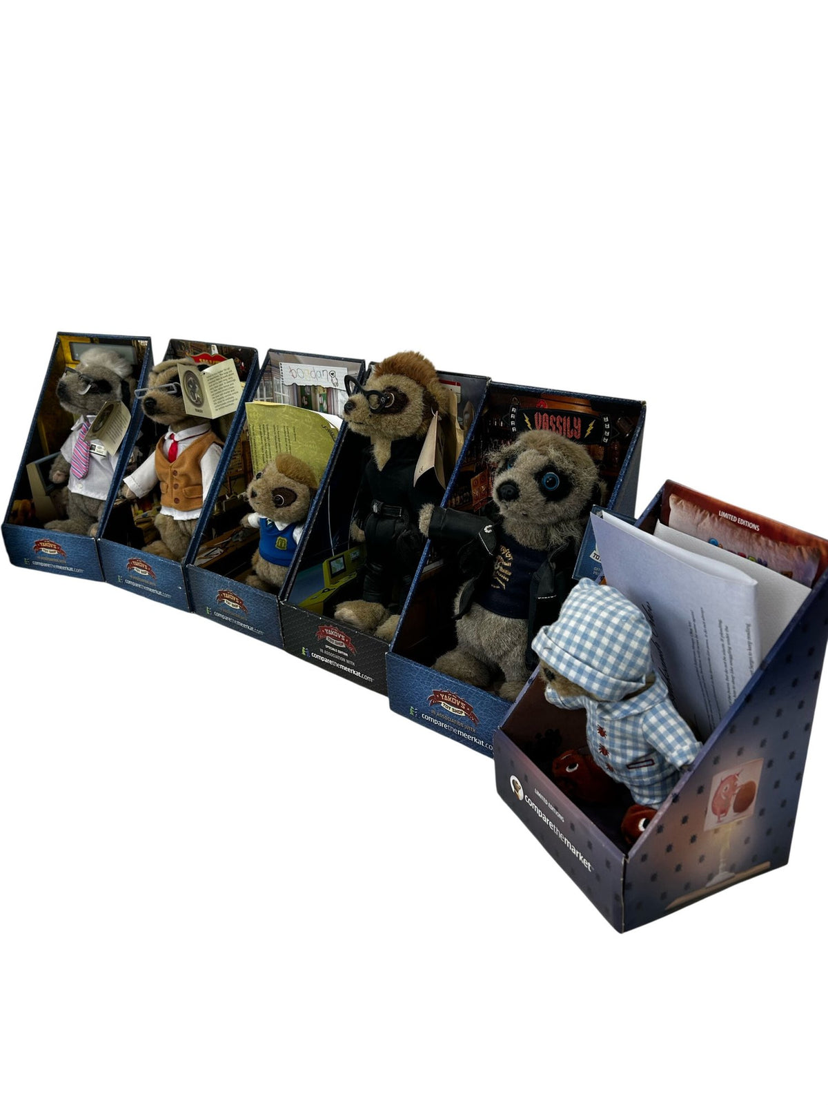 Compare the Market Meerkat Toy Collection (Pre-Loved)
