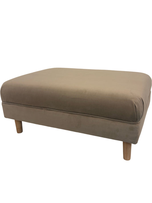 Ottoman Upholstered Beige (Pre-Loved)