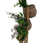 Tiered Bamboo Plant Stand Woven Baskets (Pre-Loved)