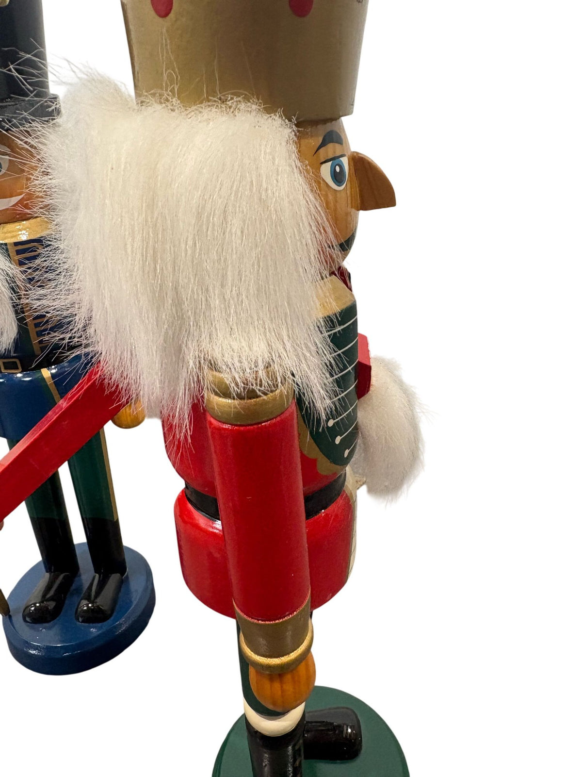Traditions Wooden Nutcracker Set Multicolour Blue and Red