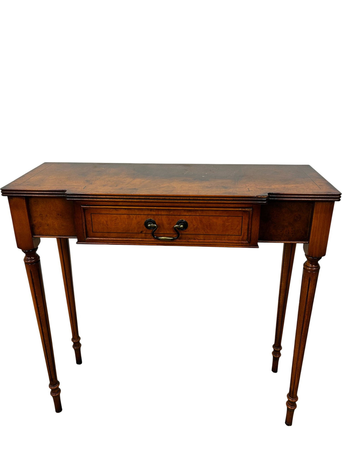 Vintage Wooden Console Table with Drawer (Pre-Loved)