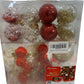 Shareconn Red & Gold Christmas Bauble Decoration Sets – 2 Boxes (Pre-Loved)