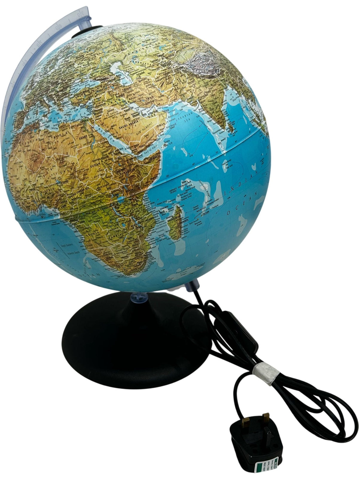 Illuminated Desktop World Globe (Pre-Loved)