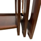 Vintage Retro Mid Century Modern Style Wood Nesting Tables Set (Pre-Loved)