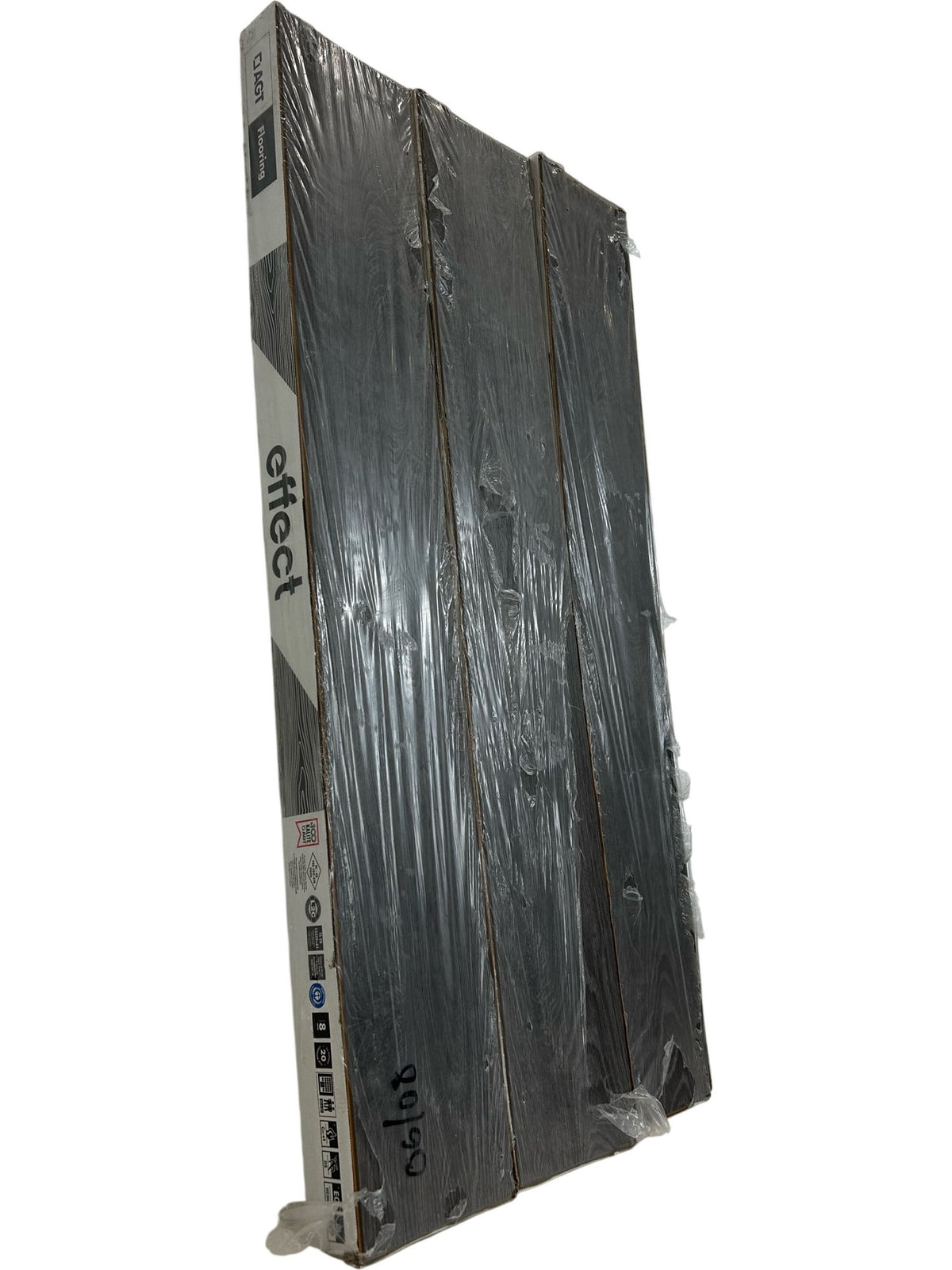 AGT Effect Grey 8mm Laminate Click Flooring 3 Packs Approx 5.49m² (Pre-Loved)