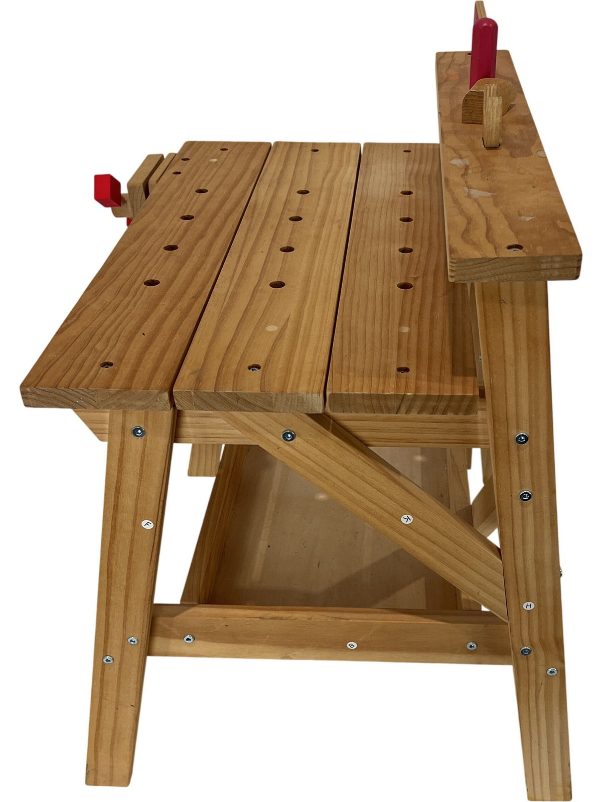 Melissa & Doug Children's Wooden Toy Workbench Pretend Play Set (Pre-Loved)